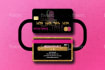 do credit card style business card design