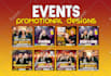 design eye catching social media posts and flyers