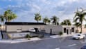 design warehouse 3d renders and model with animation