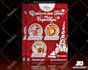 design modern, restaurant menu, food menu, flyer menu poster