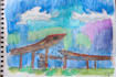 draw any city or landscape with watercolor