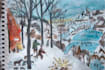 draw any city or landscape with watercolor
