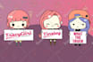 let my chibi hold up your sign