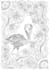 make intricate illustrations for coloring books