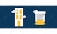 create the best flat design illustration and logo