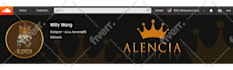 design a beautiful soundcloud header image and profile image