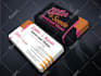 create 4 different business card design within 5 hours