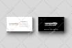 design a custom minimalist business card or stationery