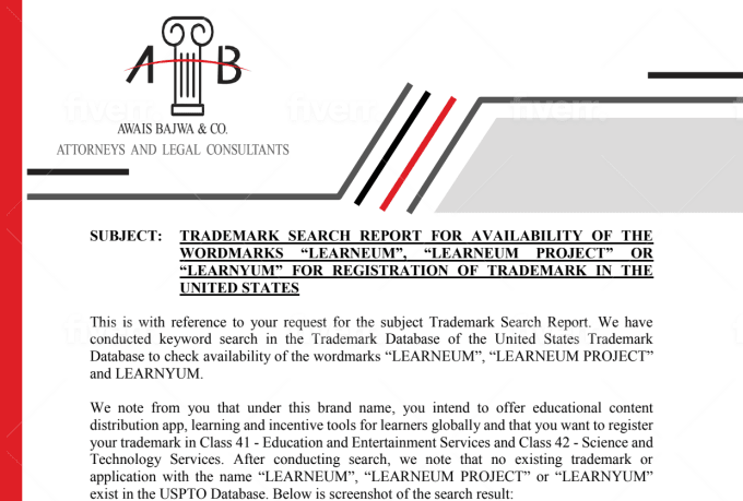 trademark registration check