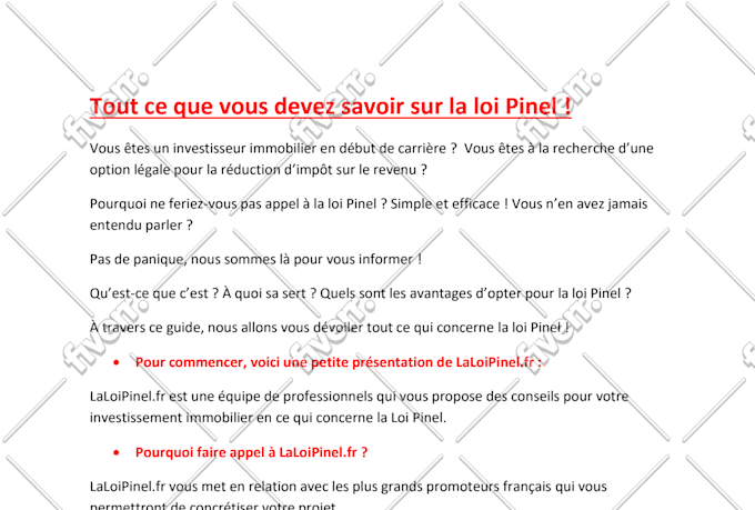 Write An Awesome Seo French Article By Anassauthor Fiverr