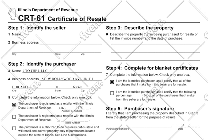 Get You Reseller Sales Tax Exemption For Amazon In Usa By Waqasaca