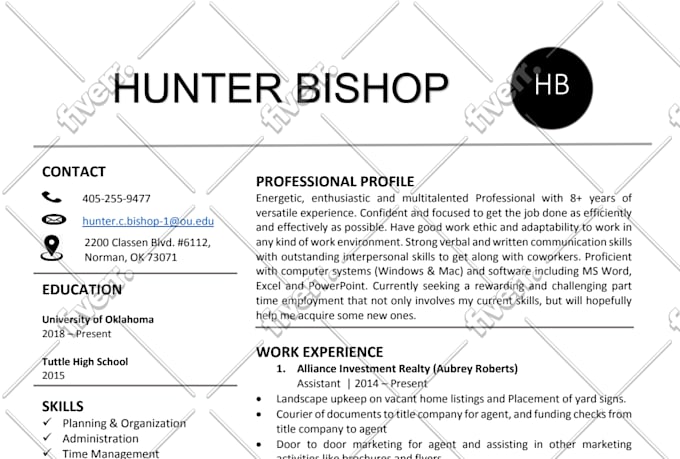 Write Ats Optimized Resume And Cover Letter By Aftabthewriter