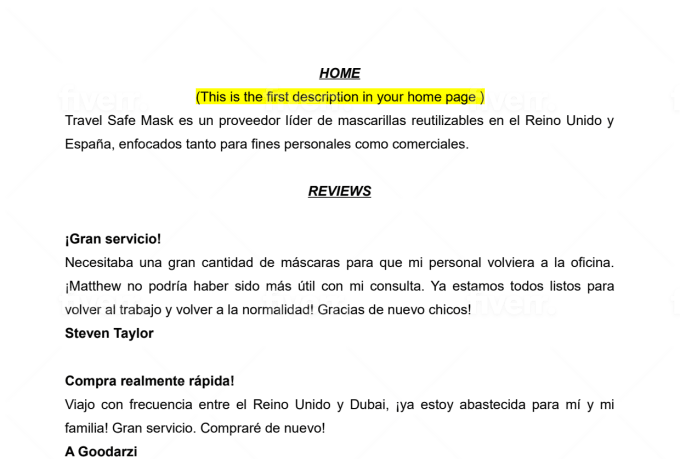 Provide A Professional English To Spanish Translation By Botanaflor