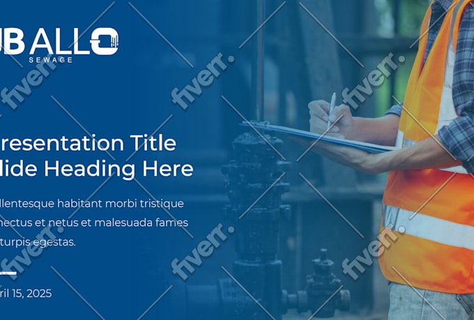 create modern powerpoint presentation template