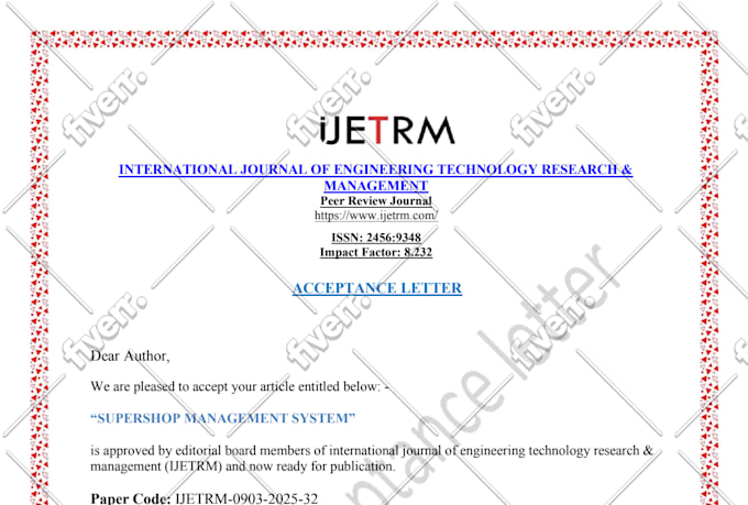 do writing and publishing backdated article on google scholar indexed journal