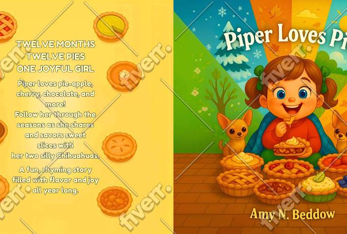 illustrate kids books and storybooks for amazon KDP