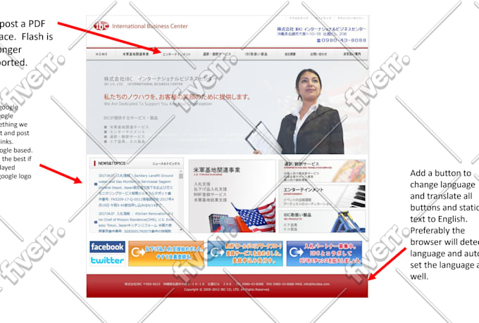 Fix html css js errors and update pages by Mrrony356 | Fiverr