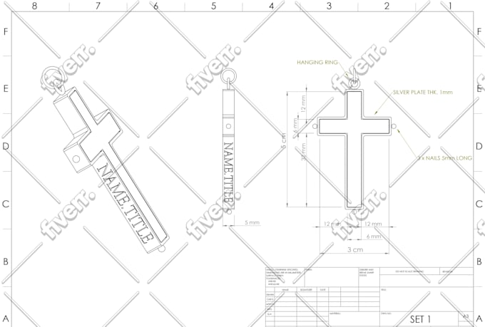 Convert sketch drawing into 2d or 3d technical drawing or instruction ...