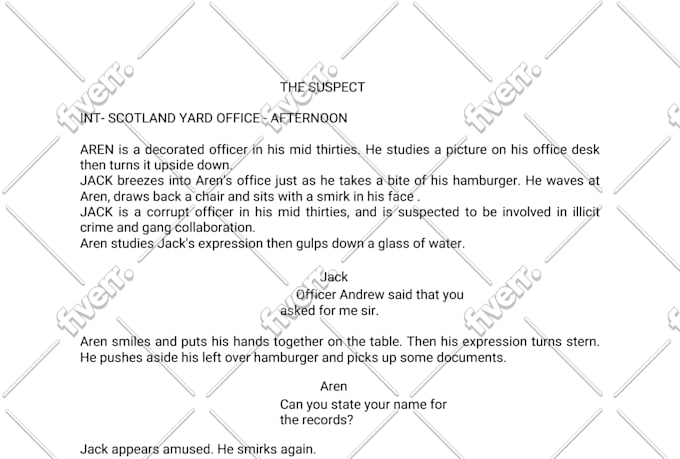 write and rewrite your screenplay or movie script
