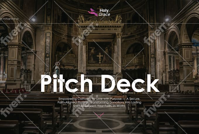 develop investor pitch deck for your venture