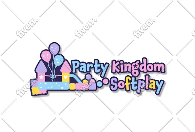 I will design preschool, playground, soft play, bouncy castle logo - Image 4