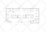 draw your architectural floor plan in auto cad 2d