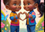 draw african american childrens picture illustration book and children book