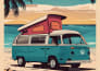 create retro, vintage travel poster for any place in the world and illustration