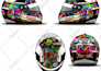design a helmet for your paint job or sticker wrap