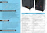 design product spec sheet, technical data sheet, tech sheet