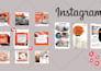 design unique 30 instagram posts story canva templates editable