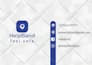 design a professional minimalist business card