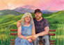 draw outstanding watercolor portrait
