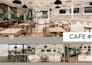 design a 3d model, interior decor for coffee shop, café, restaurant, hotel