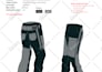 design jeans, stacked denim, distressed pants tech pack