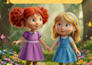 design bible themed illustration 3d christian children storybook illustration