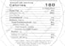 design fda or cfia approved nutrition facts label