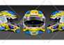 design a helmet for your paint job or sticker wrap