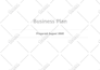 do a startup business plan and financial forecast