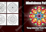 create 100 never used animal mandala coloring pages