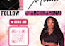 design professional artist, speaker, influencer one sheet, press kit, flyer