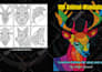 create 100 never used animal mandala coloring pages