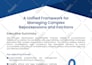 design digital brochure, company profile, trifold, business proposal