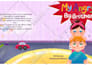 illustrate children book with warm and bright illustration