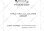 be your structure engineer for calculation and drawings of UK regulation