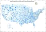 make live gis heat maps from addresses or zip codes