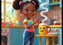 draw african american childrens picture illustration book and children book