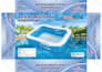 do modern product packaging box and label design