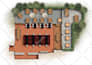 render a professional 2d floor plan in photoshop