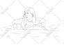 draw vector line art illustration from your photo